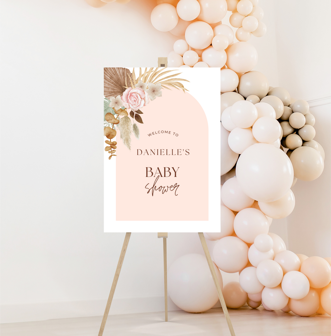 Baby Shower Welcome Signs