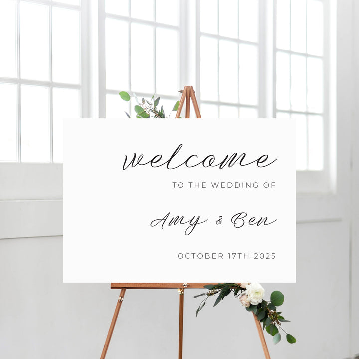 AMY Welcome Sign