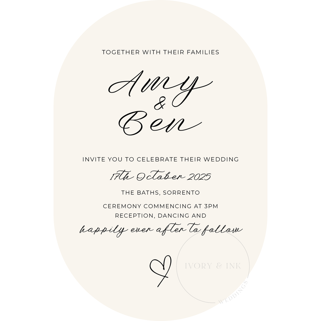 AMY Invitation Suite