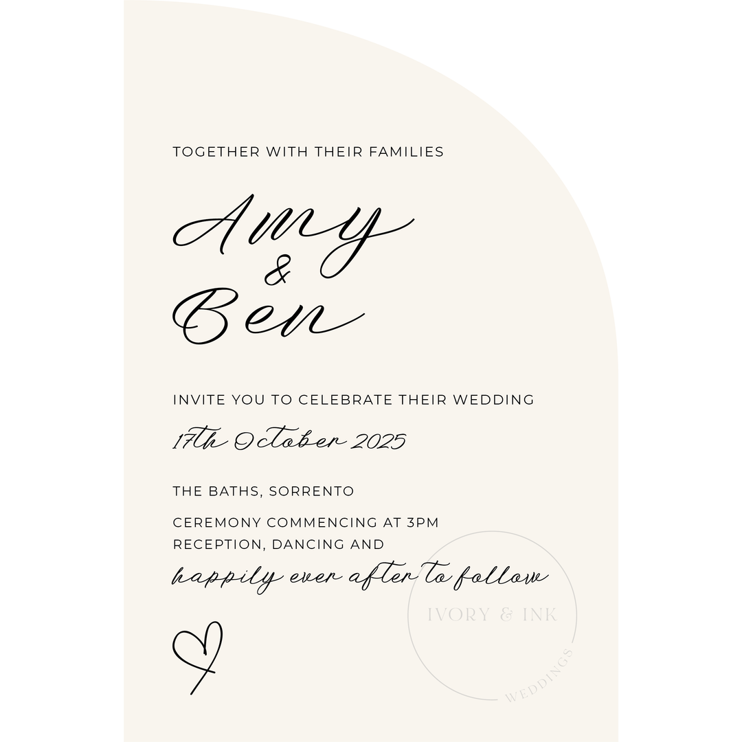 AMY Invitation Suite