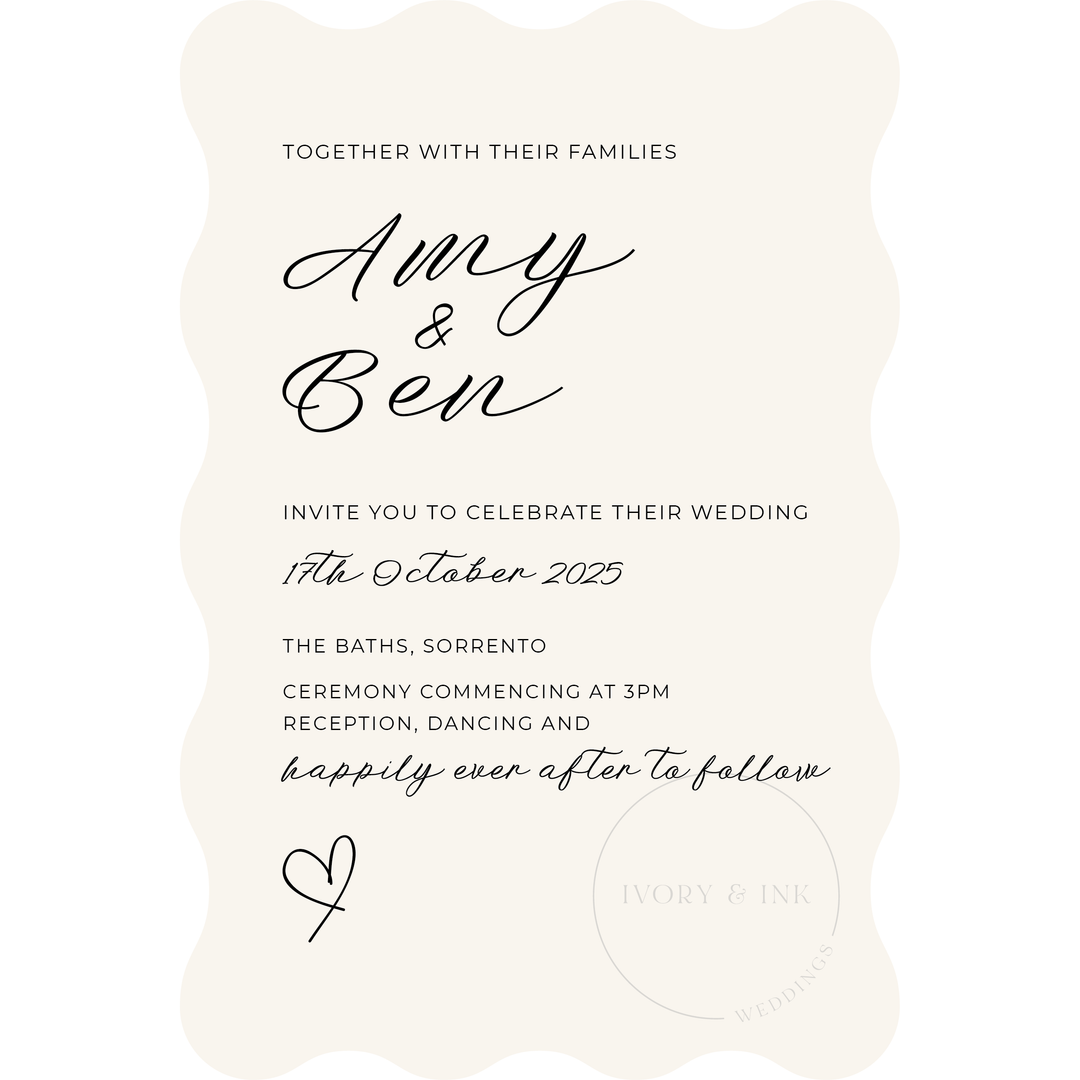 AMY Invitation Suite