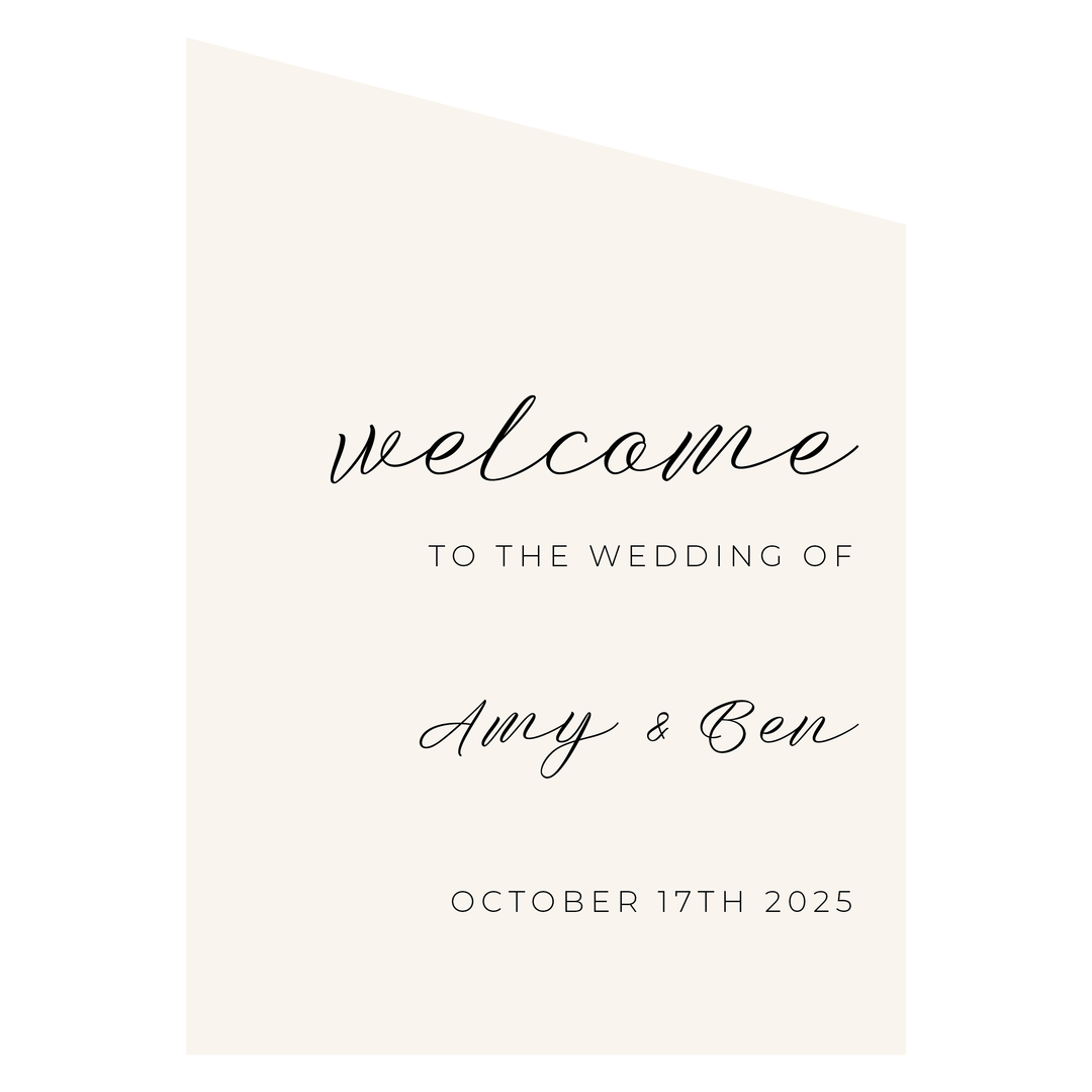 AMY Welcome Sign