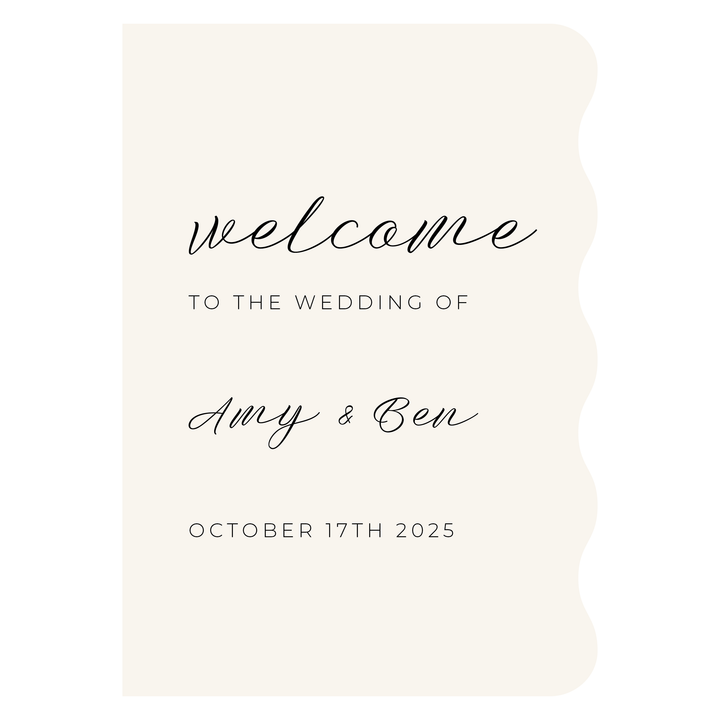 AMY Welcome Sign