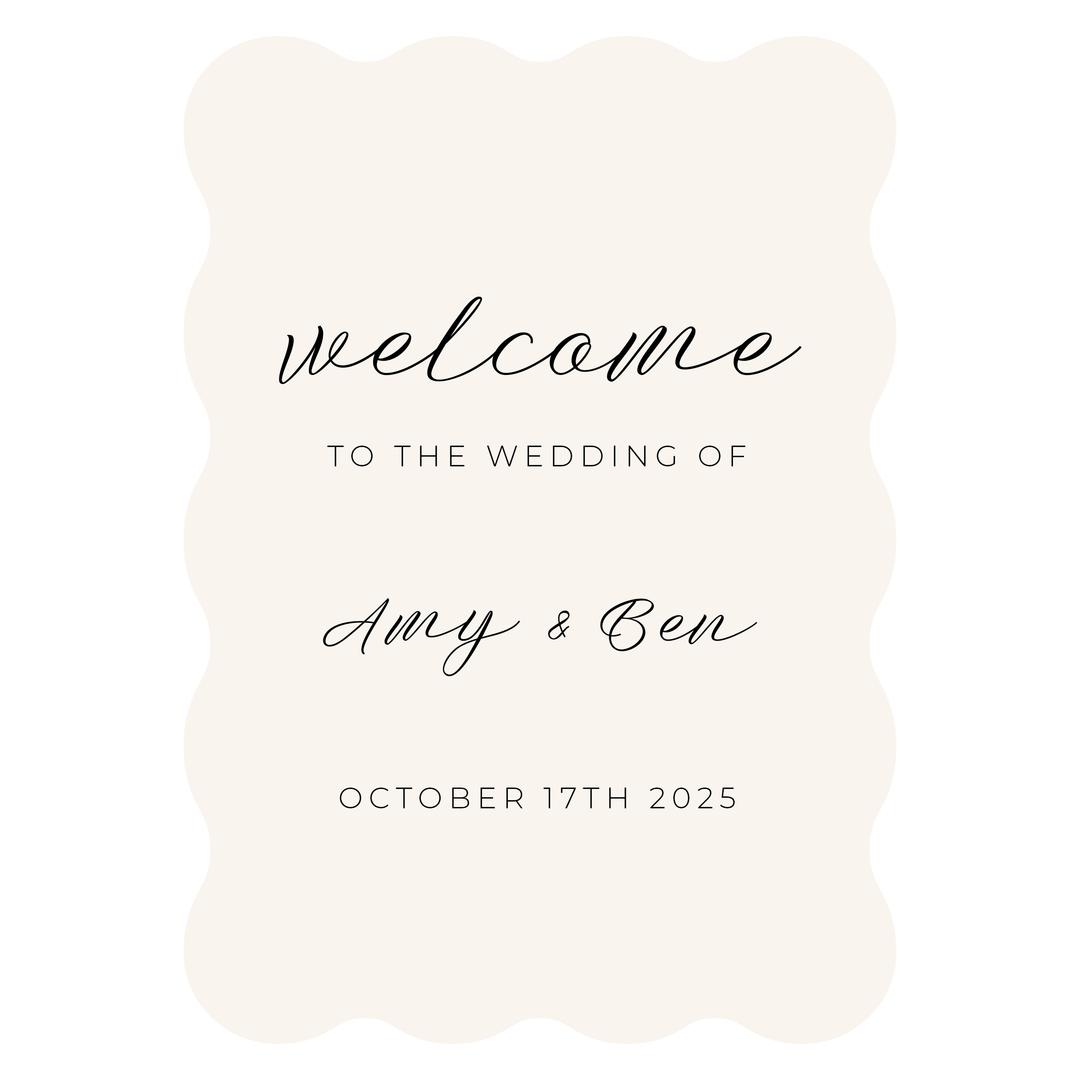 AMY Welcome Sign