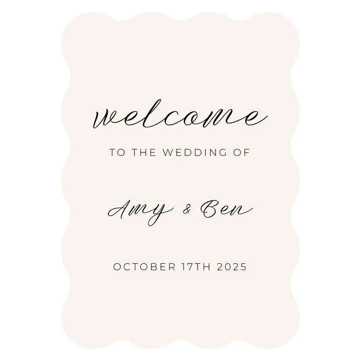 AMY Welcome Sign