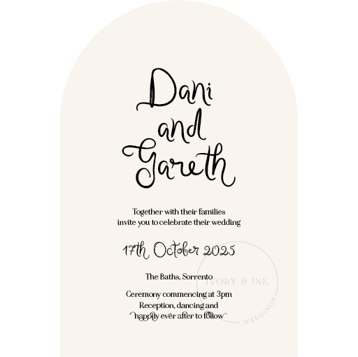 DANI Invitation Suite