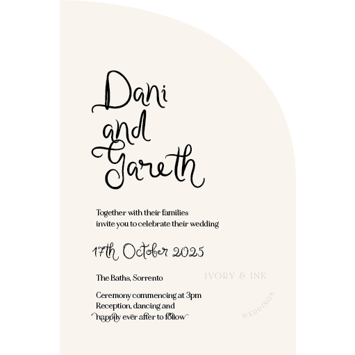 DANI Invitation Suite