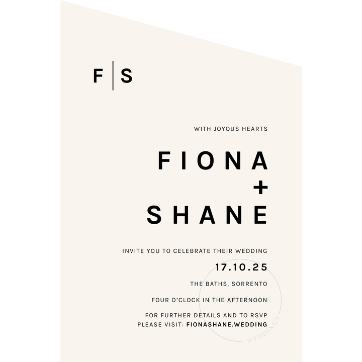 FIONA Invitation Suite