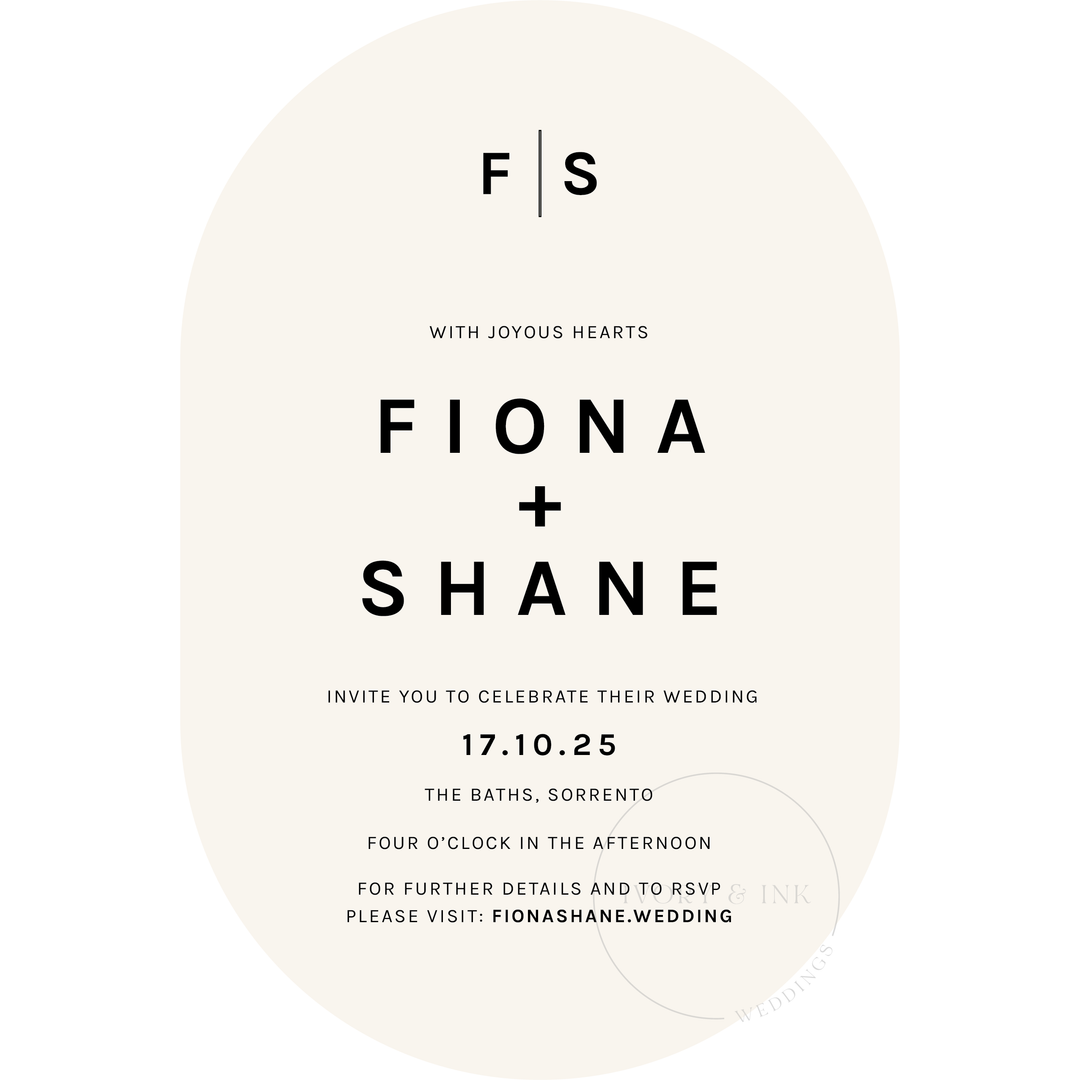 FIONA Invitation Suite