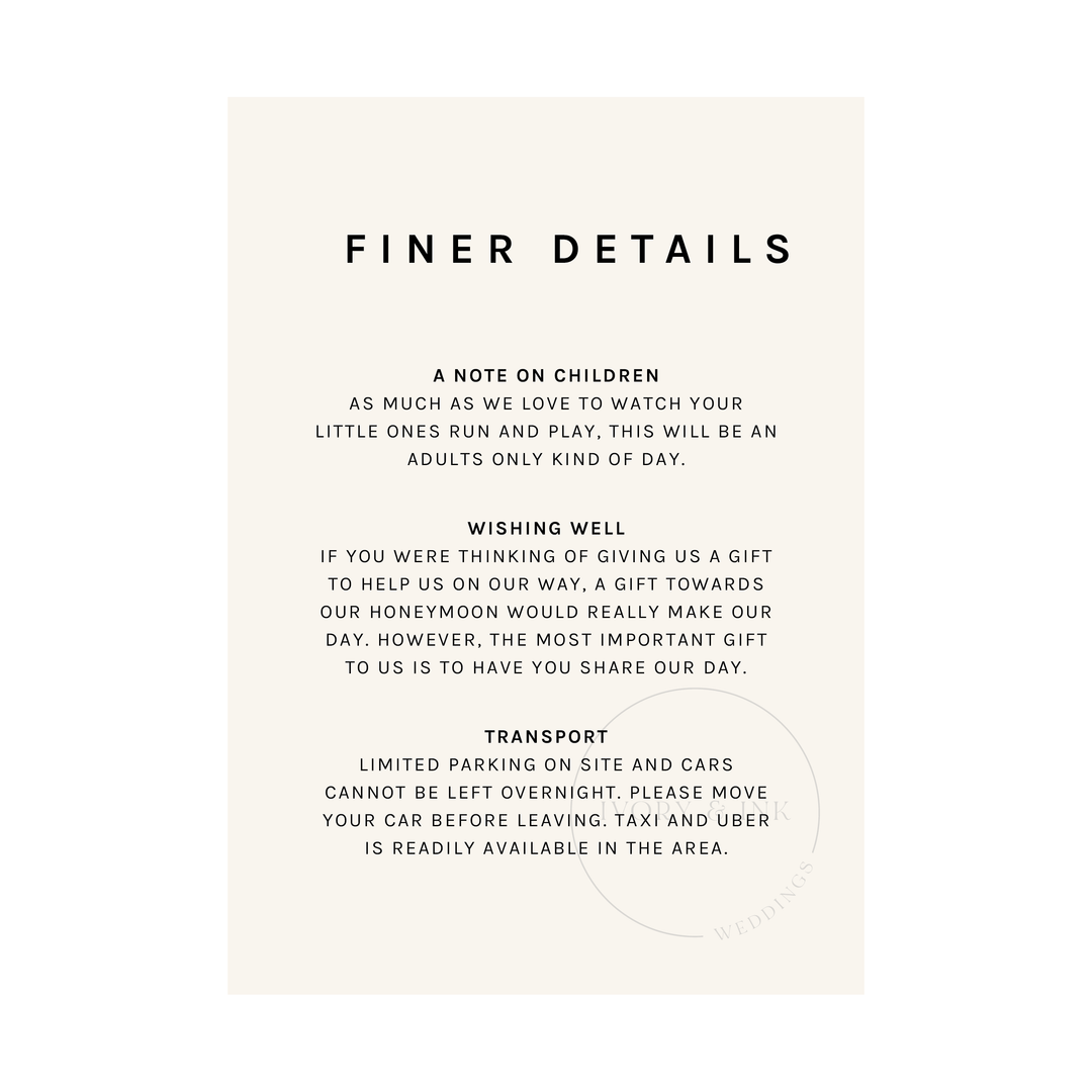 FIONA Invitation Suite