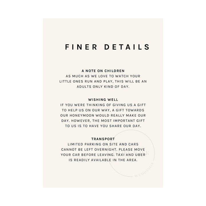 FIONA Invitation Suite