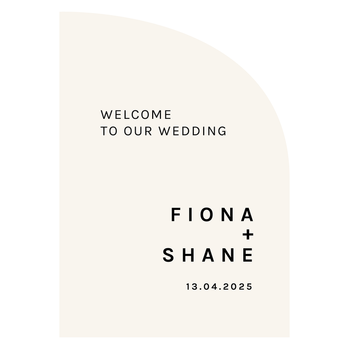 FIONA Welcome Sign