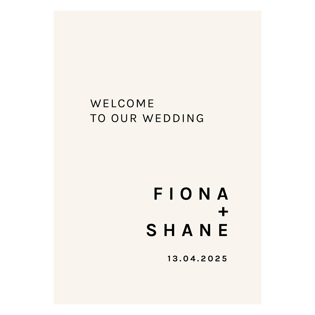 FIONA Welcome Sign