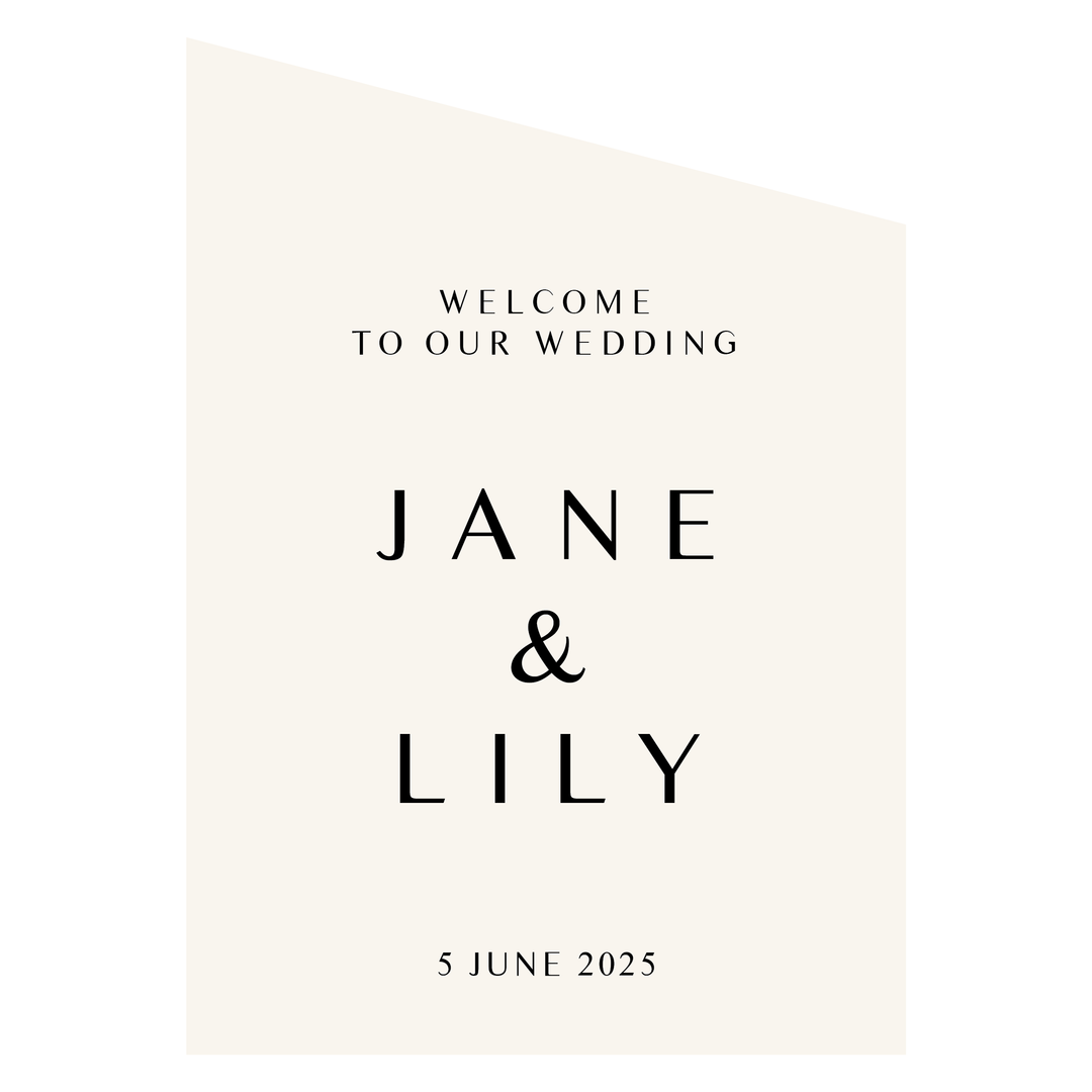 JANE Welcome Sign