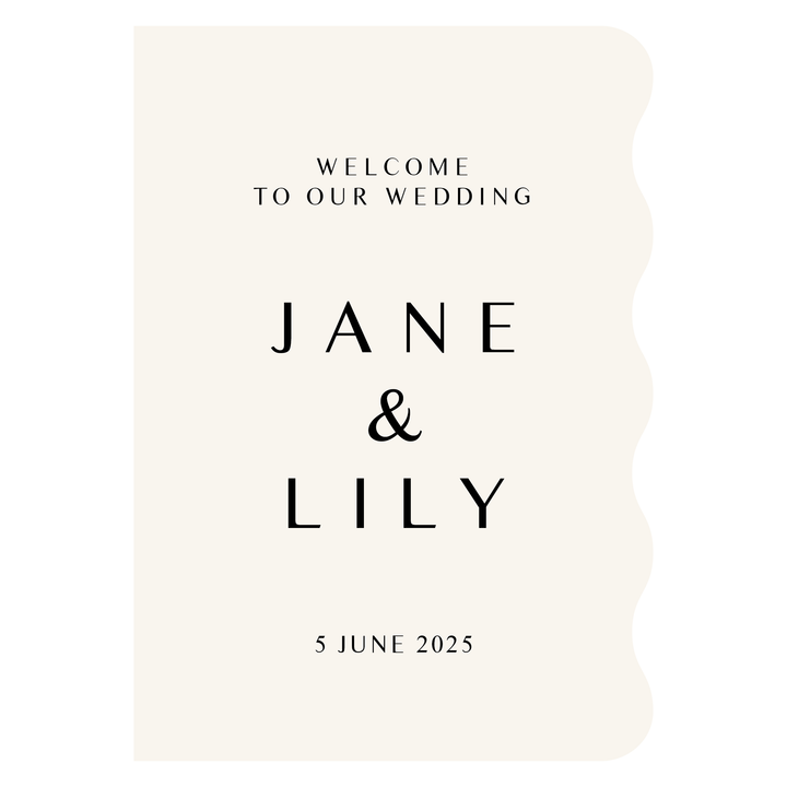 JANE Welcome Sign