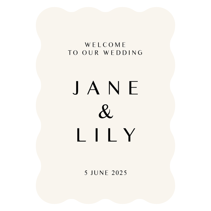 JANE Welcome Sign