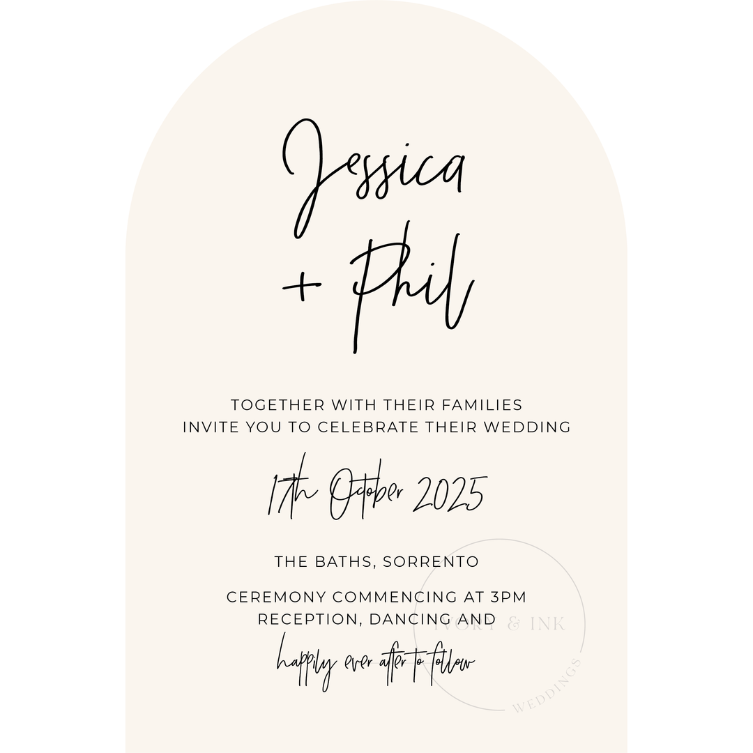 JESSICA Invitation Suite