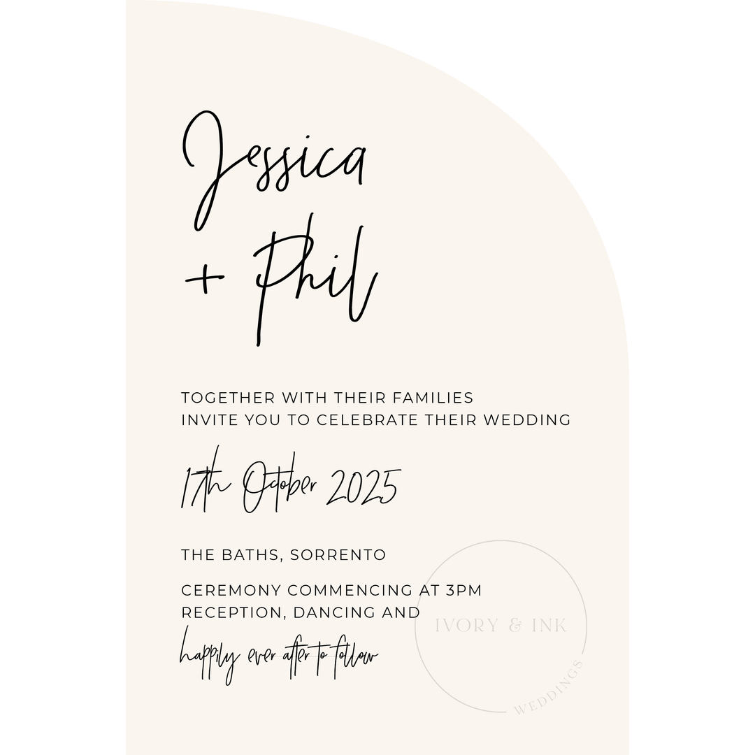 JESSICA Invitation Suite