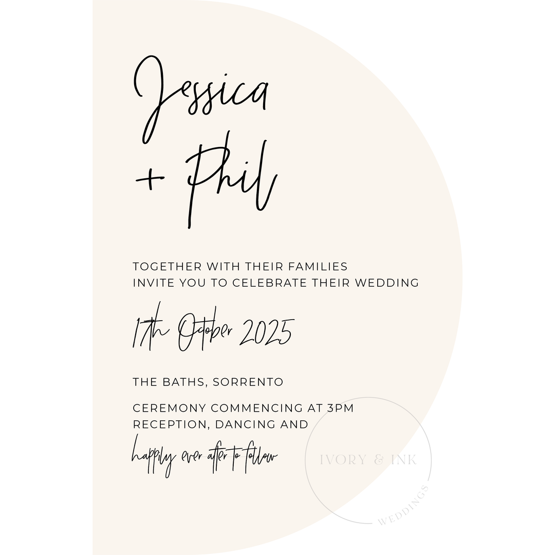 JESSICA Invitation Suite