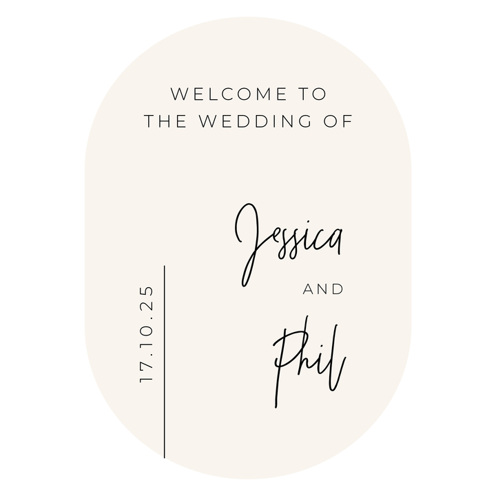 JESSICA Welcome Sign