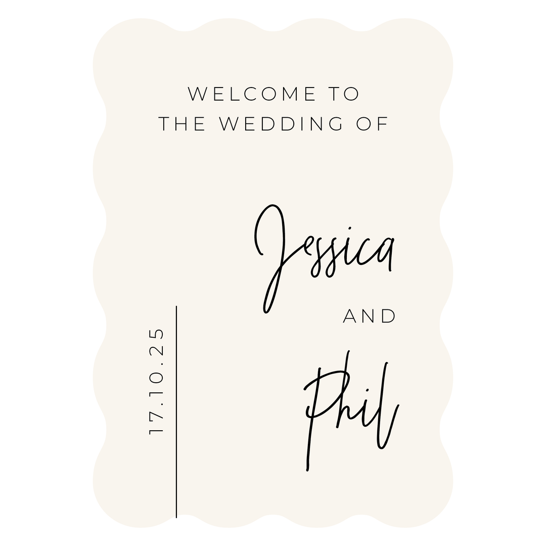 JESSICA Welcome Sign