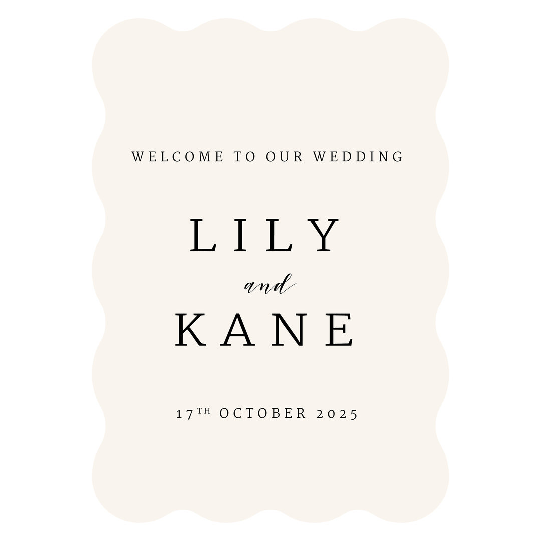 LILY Welcome Sign