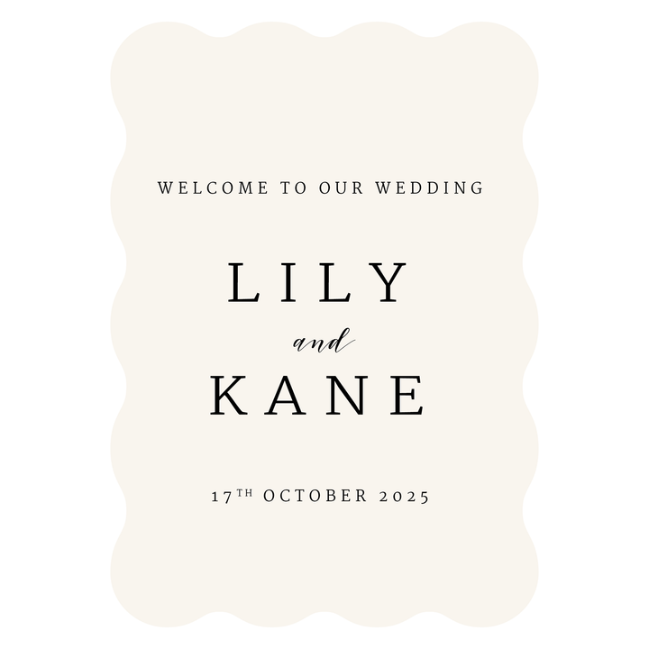 LILY Welcome Sign