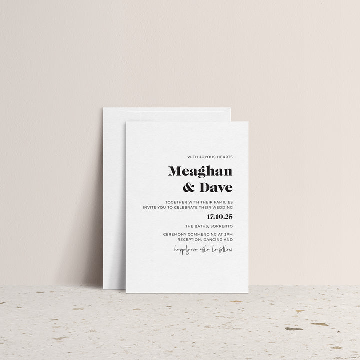 MEAGHAN Invitation Suite