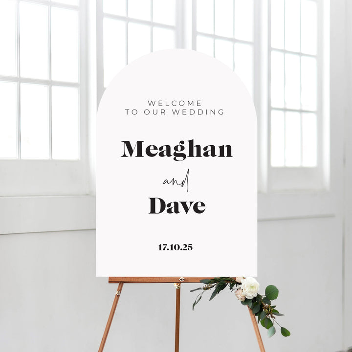 MEAGHAN Welcome Sign