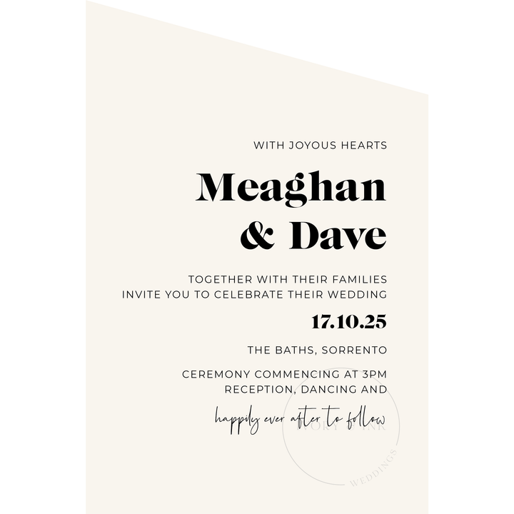 MEAGHAN Invitation Suite