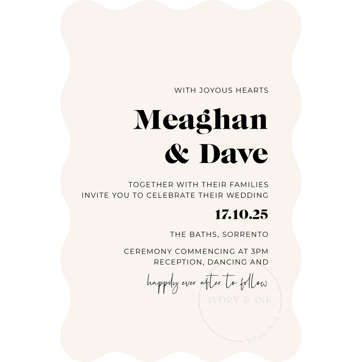 MEAGHAN Invitation Suite