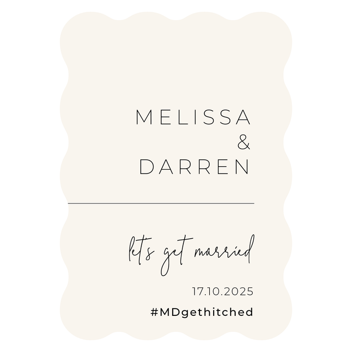 MELISSA Welcome Sign