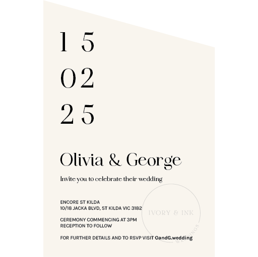 OLIVIA Invitation Suite