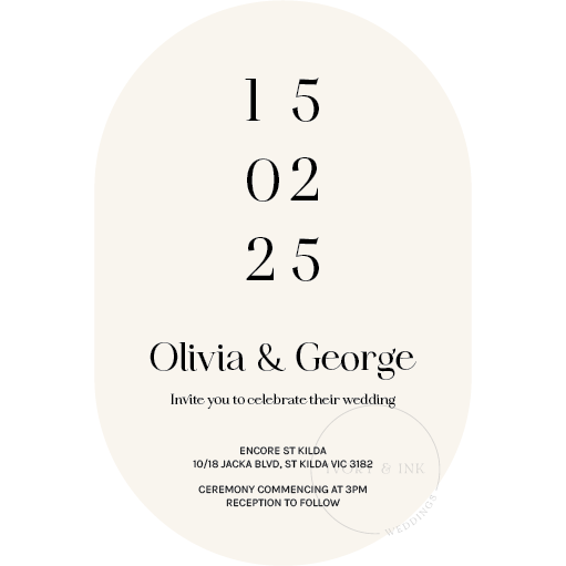 OLIVIA Invitation Suite