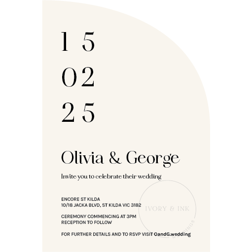 OLIVIA Invitation Suite