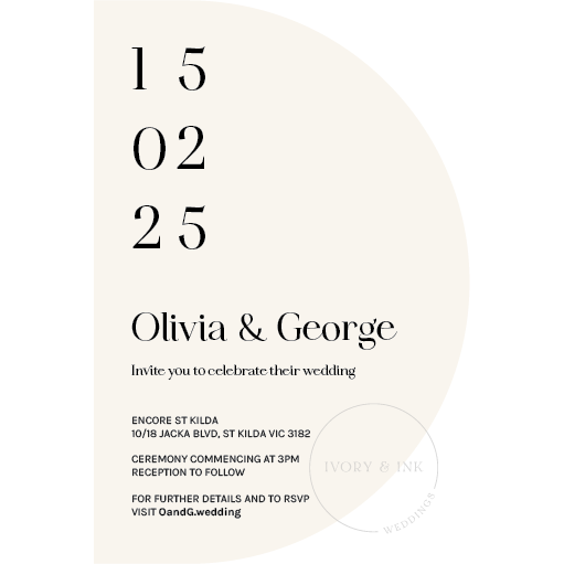 OLIVIA Invitation Suite