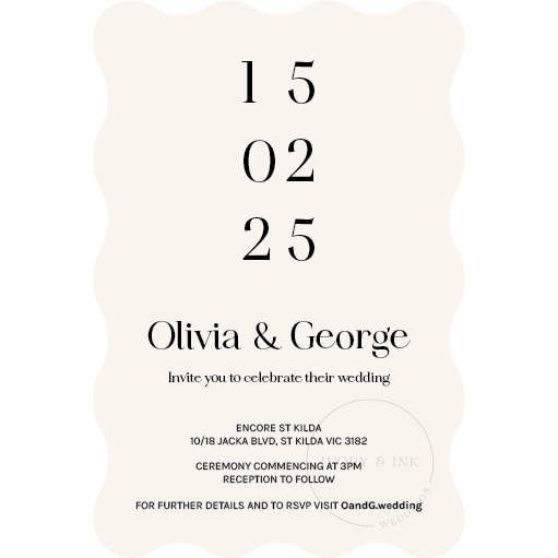 OLIVIA Invitation Suite