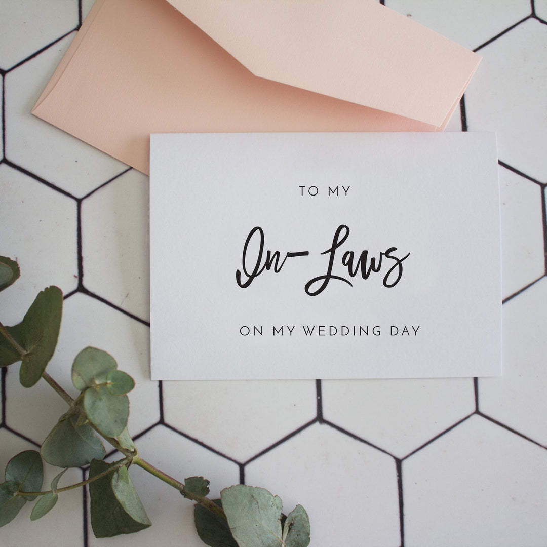 Ivory and Ink Weddings Cards Wedding Day Cards