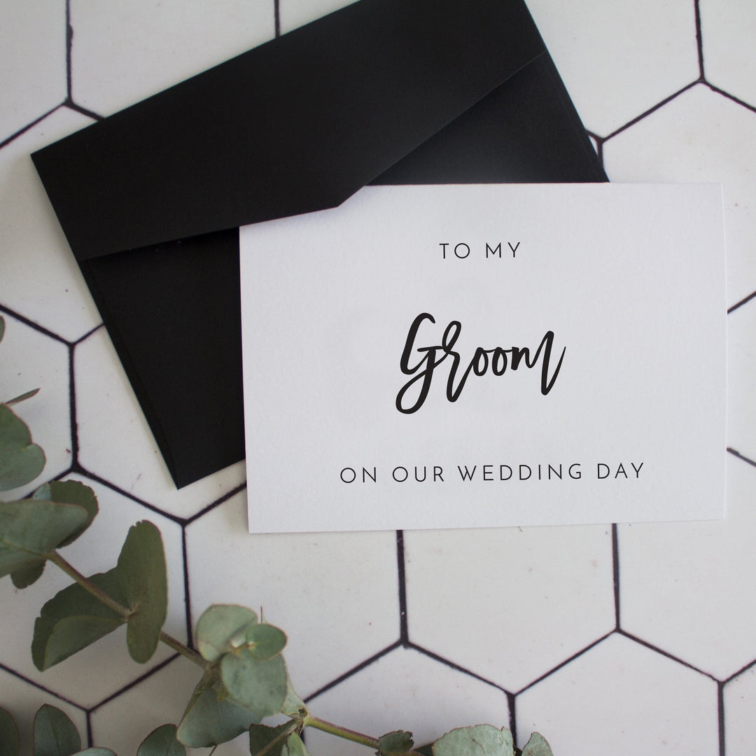 Ivory and Ink Weddings Cards Wedding Day Cards