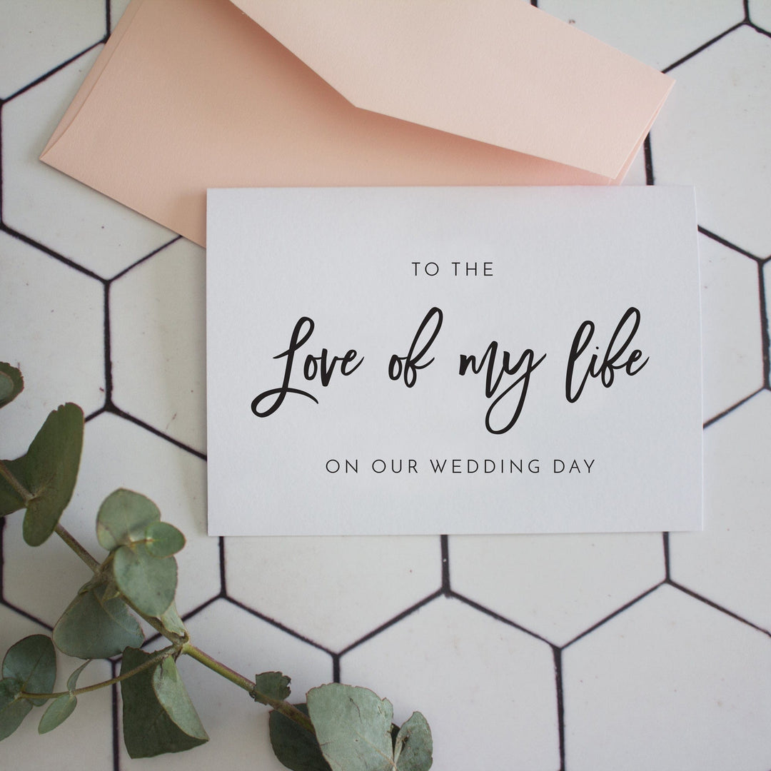 Ivory and Ink Weddings Cards Wedding Day Cards