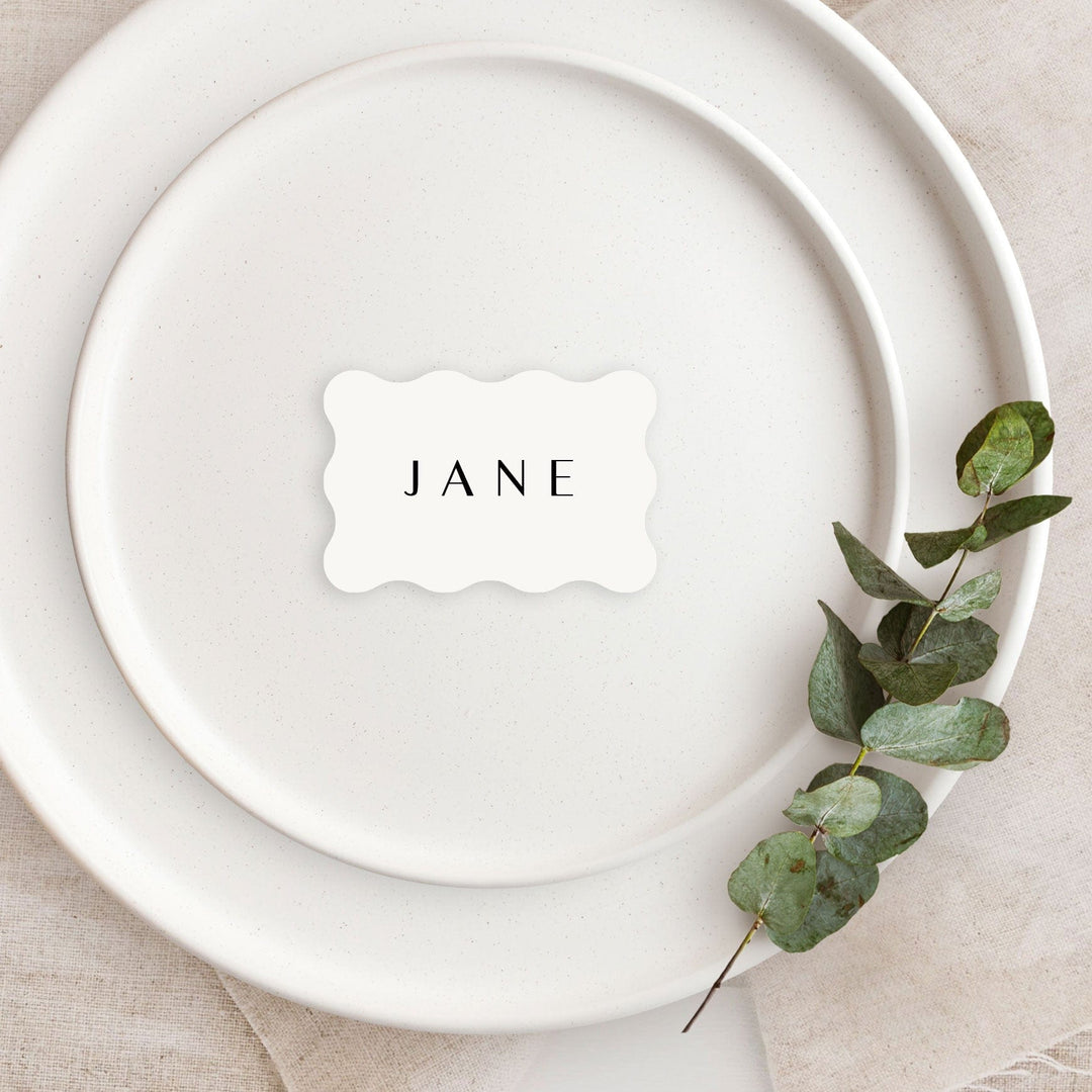 Ivory & Ink Weddings Place Cards JANE Place Cards