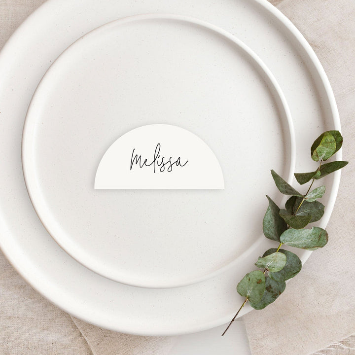 Ivory & Ink Weddings Place Cards MELISSA Place Cards